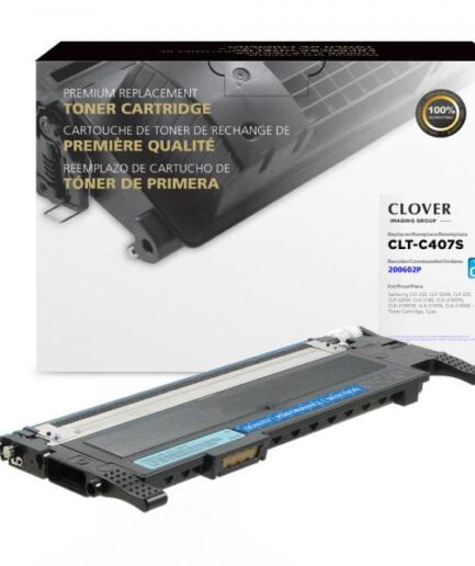CIG Remanufactured Cyan Toner Cartridge for Samsung CLT-C407S Samsung Colour Laser Toner Canada