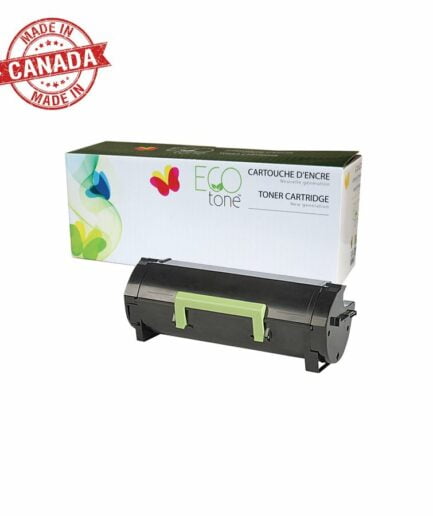 EcoTone Remanufactured Toner Cartridge for Dell A6573007 – Black Dell Laser Toner Canada
