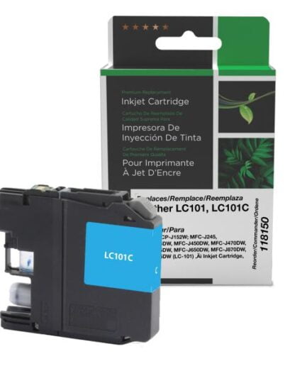 CIG Non-OEM New Cyan Ink Cartridge for Brother LC101 Brother InkJet Canada