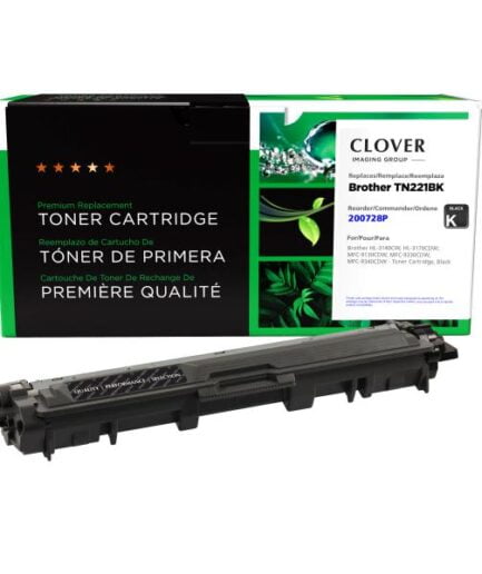 CIG Remanufactured Black Toner Cartridge for Brother TN221 Brother Colour Laser Toner Canada