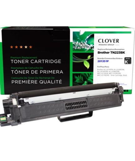 CIG Remanufactured Black Toner Cartridge for Brother TN223 Brother Colour Laser Toner Canada