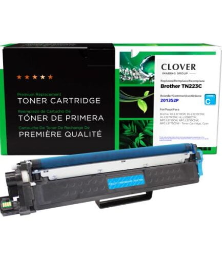 CIG Remanufactured Cyan Toner Cartridge for Brother TN223 Brother Colour Laser Toner Canada
