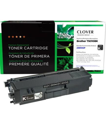 CIG Remanufactured Black Toner Cartridge for Brother TN310 Brother Colour Laser Toner Canada