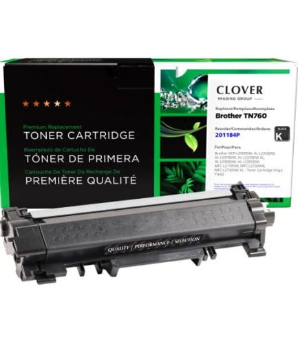 CIG Remanufactured High Yield Toner Cartridge for Brother TN760 Brother Laser Toner Canada
