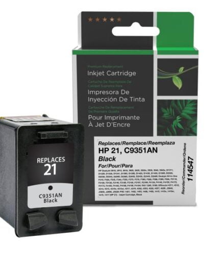 CIG Remanufactured Black Ink Cartridge for HP C9351AN (HP 21) HP InkJet Canada