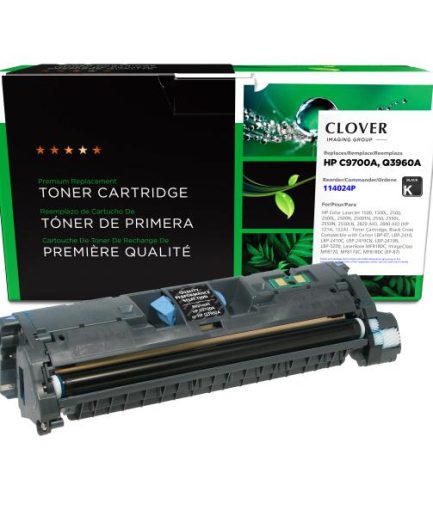 CIG Remanufactured Black Toner Cartridge for HP C9700A/Q3960A (HP 121A/122A) Canada CIG Remanufactured Black Toner Cartridge for HP C9700A/Q3960A (HP 121A/122A) HP Colour Laser Toner Canada