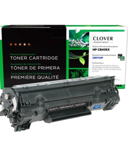 CIG Remanufactured Extended Yield Toner Cartridge for HP CB436A (HP 36A) HP Laser Toner Extended Yield Canada