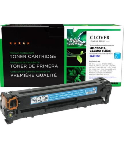 CIG Remanufactured Cyan Toner Cartridge for HP CB541A (HP 125A) HP Colour Laser Toner Canada