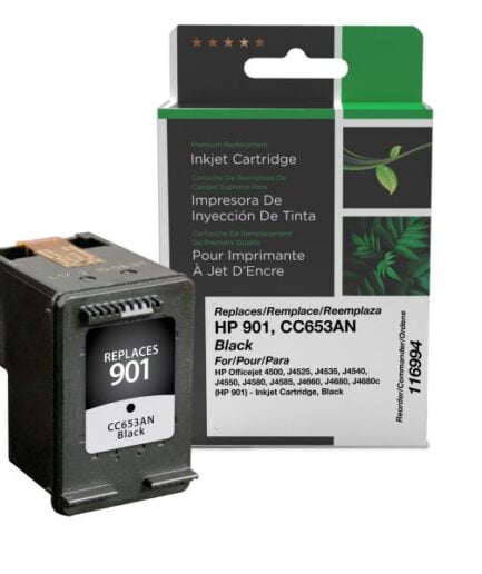 CIG Remanufactured Black Ink Cartridge for HP CC653AN (HP 901) HP InkJet Canada