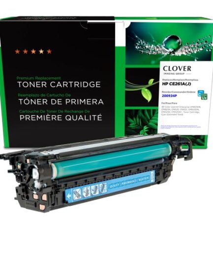 CIG Remanufactured Extended Yield Cyan Toner Cartridge for HP CE261A (HP 648A) HP Colour Laser Toner Extended Yield Canada