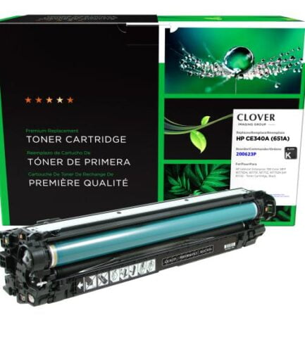 CIG Remanufactured Black Toner Cartridge for HP CE340A (HP 651A) HP Colour Laser Toner Canada