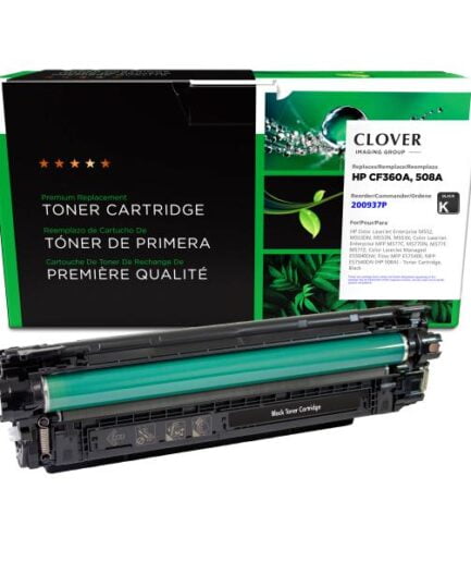 CIG Remanufactured Black Toner Cartridge for HP CF360A (HP 508A) HP Colour Laser Toner Canada