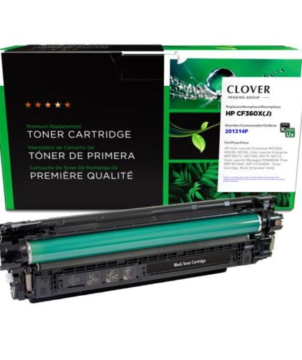 CIG Remanufactured Extended Yield Black Toner Cartridge for HP CF360X HP Colour Laser Toner Extended Yield Canada