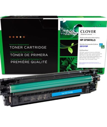 CIG Remanufactured Extended Yield Cyan Toner Cartridge for HP CF361X HP Colour Laser Toner Extended Yield Canada