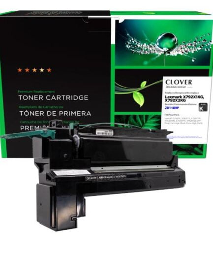 CIG Remanufactured Extra High Yield Black Toner Cartridge for Lexmark X792 Lexmark Colour Laser Toner Canada