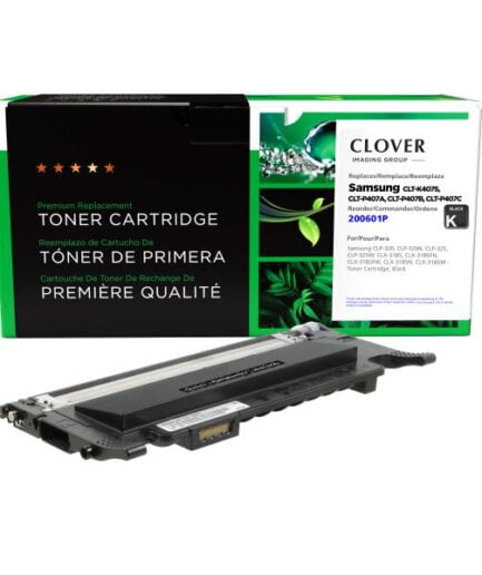 CIG Remanufactured Black Toner Cartridge for Samsung CLT-K407S Samsung Colour Laser Toner Canada