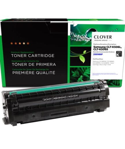 CIG Remanufactured High Yield Black Toner Cartridge for Samsung CLT-K506L/CLT-K506S Samsung Colour Laser Toner Canada