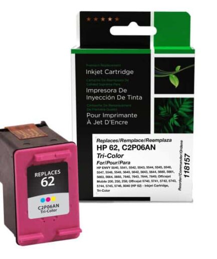 CIG Reman Tri-Color Ink Cartridge for HP 62 (C2P06AN) HP Canada