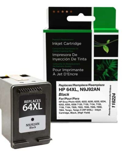CIG Reman High Yield Black Ink Cartridge for HP 64XL (N9J92AN) HP Canada