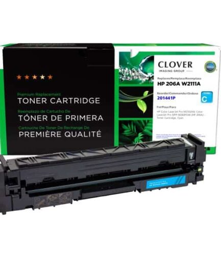 CIG Reman Cyan Toner Cartridge (New Chip) for HP 206A (W2111A) Canada CIG Reman Cyan Toner Cartridge (New Chip) for HP 206A (W2111A) HP Canada