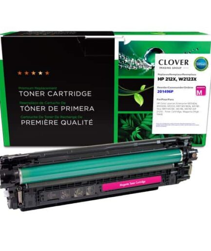 CIG Reman High Yield Magenta Toner Cartridge (New Chip) for HP 212X (W2123X) HP Canada