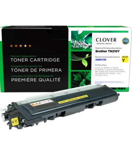 CIG Reman Yellow Toner Cartridge for Brother TN210 Brother Canada