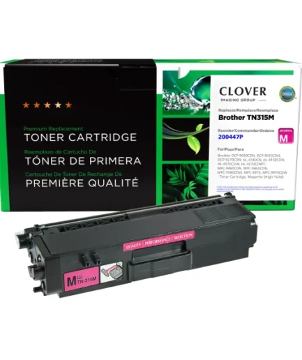 CIG Reman High Yield Magenta Toner Cartridge for Brother TN315 Brother Canada