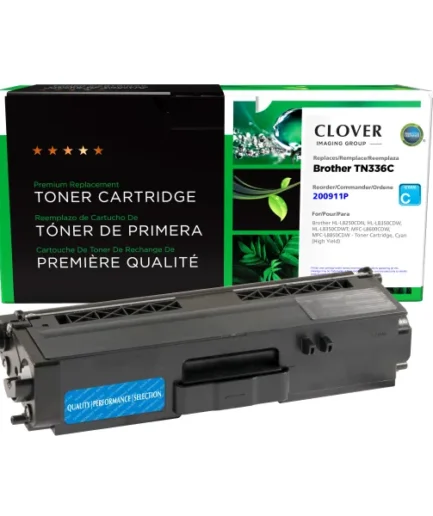 CIG Reman High Yield Cyan Toner Cartridge for Brother TN336 Brother Canada