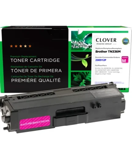 CIG Reman High Yield Magenta Toner Cartridge for Brother TN336 Brother Canada