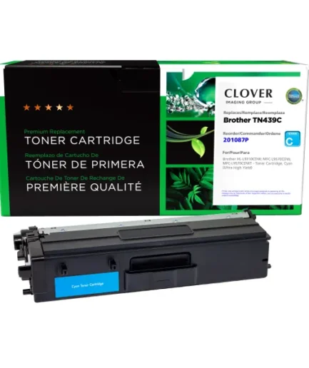CIG Reman Ultra High Yield Cyan Toner Cartridge for Brother TN439C Brother Canada