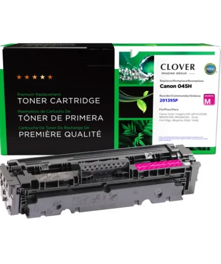 CIG Reman High Yield Magenta Toner Cartridge for Canon 045H (1244C001) Canon Canada