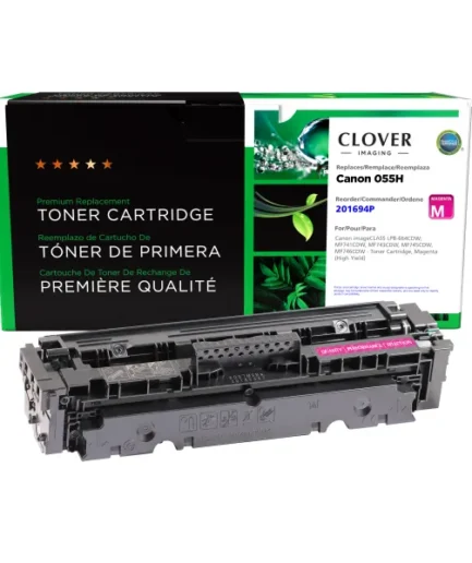 CIG Reman High Yield Magenta Toner Cartridge for Canon 055HM (3018C001) Canon Canada