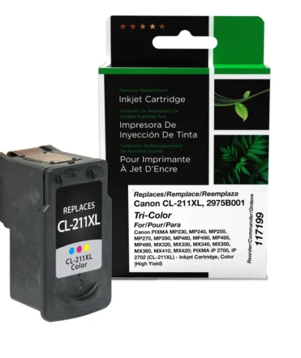 CIG Reman High Yield Color Ink Cartridge for Canon CL-211XL (2975B001) Canon Canada