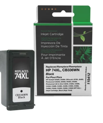 CIG Reman High Yield Black Ink Cartridge for HP 74XL (CB336WN) HP Canada