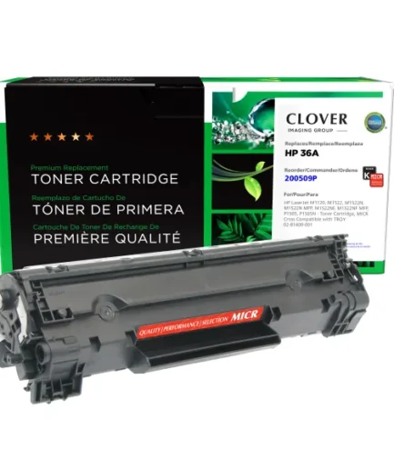 CIG Reman MICR Toner Cartridge for HP CB436A (HP 36A), TROY 02-81400-001 HP Canada