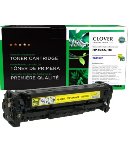 CIG Reman Extended Yield Yellow Toner Cartridge for HP CC532A Canada CIG Reman Extended Yield Yellow Toner Cartridge for HP CC532A HP Canada
