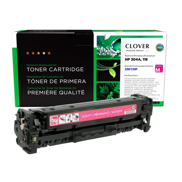 CIG Reman Magenta Toner Cartridge for HP 304A (CC533A) Canada CIG Reman Magenta Toner Cartridge for HP 304A (CC533A) HP Canada