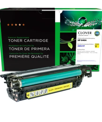 CIG Reman Yellow Toner Cartridge for HP 646A (CF032A) HP Canada