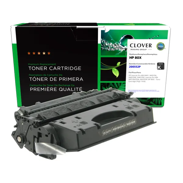 CIG Reman High Yield Toner Cartridge for HP 80X (CF280X) Canada CIG Reman High Yield Toner Cartridge for HP 80X (CF280X) HP Canada