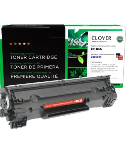 CIG Reman MICR Toner Cartridge for HP CF283A, TROY 02-82015-001 HP Canada
