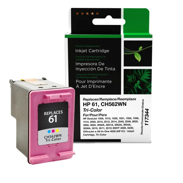 CIG Reman Tri-Color Ink Cartridge for HP 61 (CH562WN) Canada CIG Reman Tri-Color Ink Cartridge for HP 61 (CH562WN) HP Canada