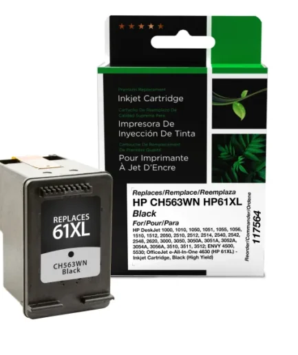 CIG Reman High Yield Black Ink Cartridge for HP 61XL (CH563WN) HP Canada
