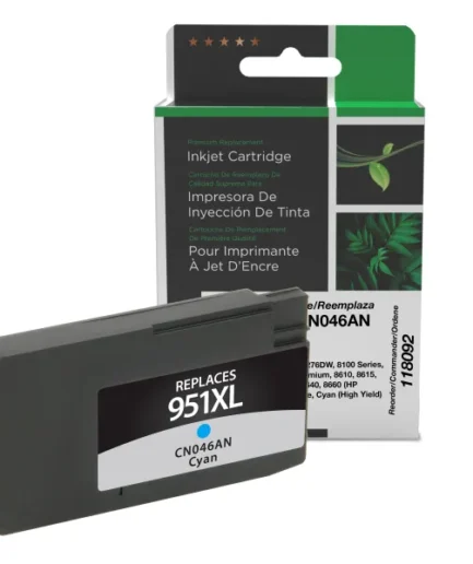 CIG Reman High Yield Cyan Ink Cartridge for HP 951XL (CN046AN) HP Canada
