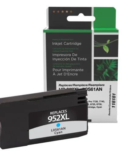 CIG Reman High Yield Cyan Ink Cartridge for HP 952XL (L0S61AN) HP Canada