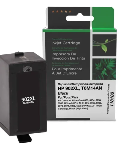 CIG Reman High Yield Black Ink Cartridge for HP 902XL (T6M14AN) HP Canada
