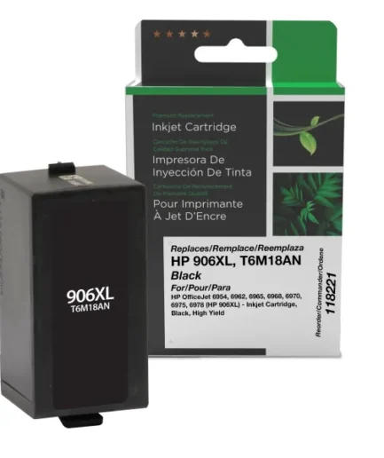 CIG Reman High Yield Black Ink Cartridge for HP 906XL (T6M18AN) HP Canada