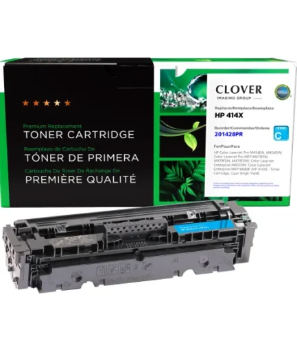 CIG Reman High Yield Cyan Toner Cartridge (Reused OEM Chip) for HP 414X (W2021X) HP Canada