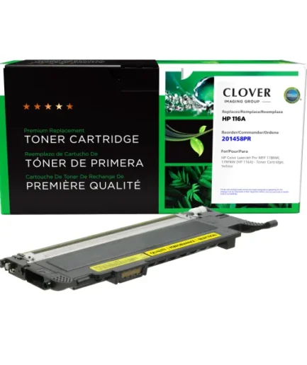 CIG Reman Yellow Toner Cartridge (Reused OEM Chip) for HP 116A (HP W2062A) HP Canada