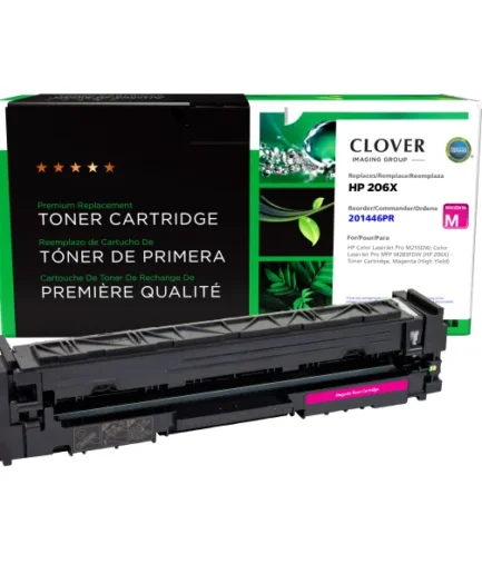 CIG Reman High Yield Magenta Toner Cartridge (Reused OEM Chip) for HP 206X (W2113X) HP Canada