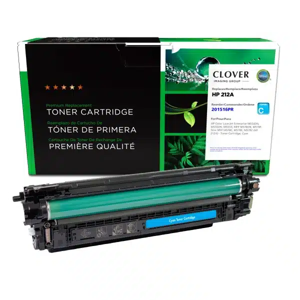 CIG Reman Cyan Toner Cartridge (Reused OEM Chip) for HP 212A (W2121A) Canada CIG Reman Cyan Toner Cartridge (Reused OEM Chip) for HP 212A (W2121A) HP Canada